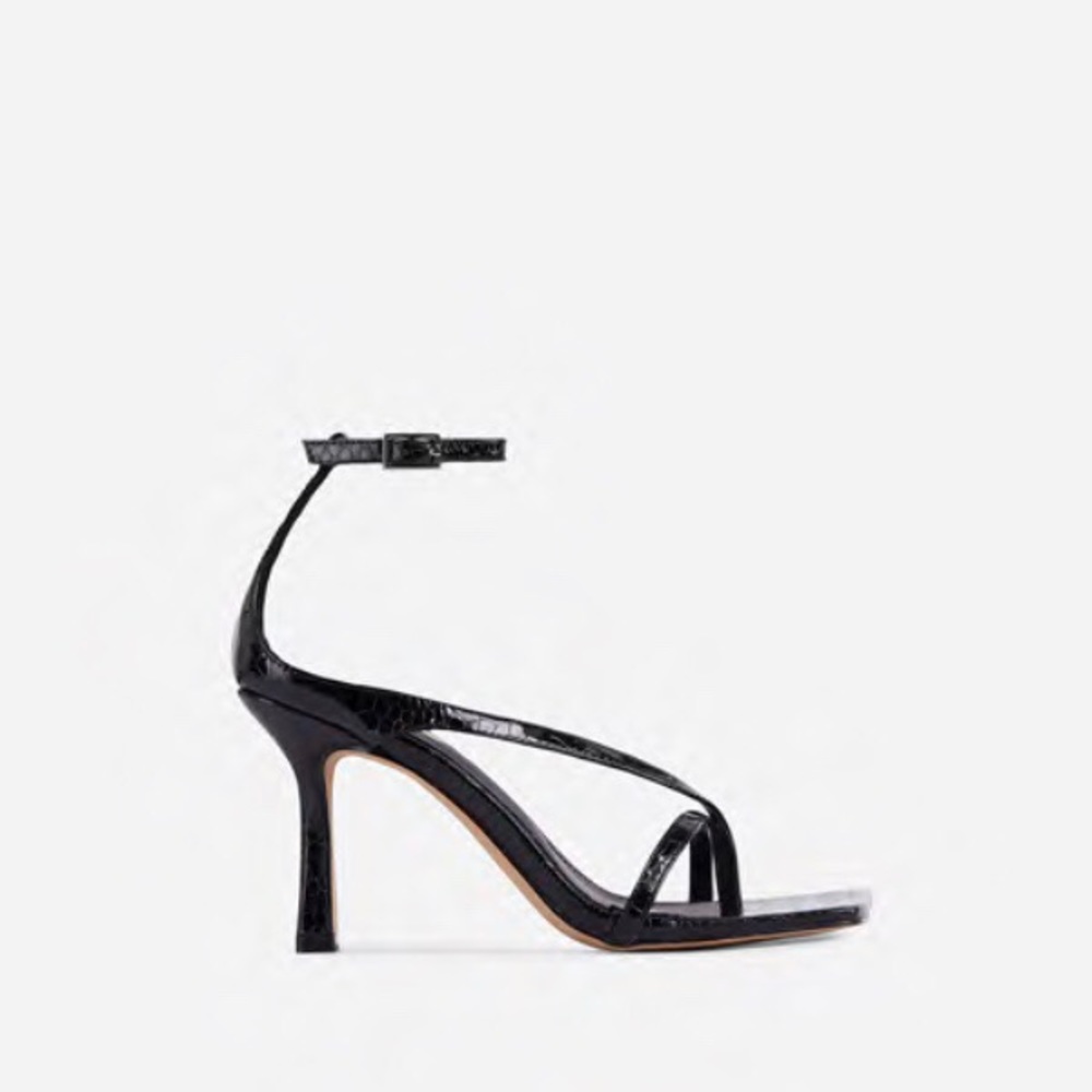Bottega Veneta Inspired Ego Shoes Strappy Heels